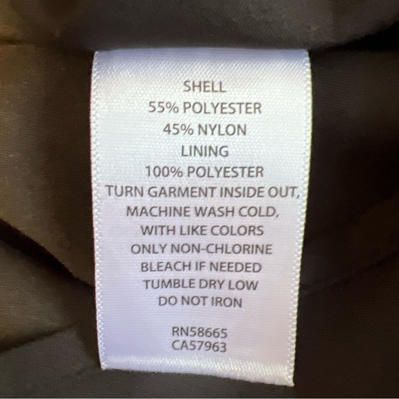 Chelsea28 Black Ruffle Neckline A-line Midi Dress Size XS Elastic Waist V-back - Picture 8 of 12